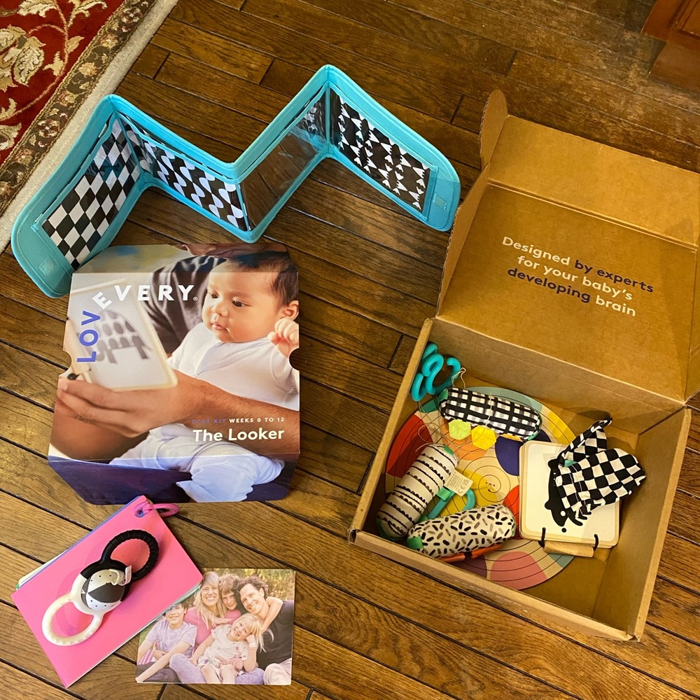 Lovevery Play Kit 0 to 12 Weeks The Looker
